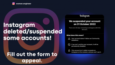 Instagram Account Deleted? Here's What You Can Do About It 89 instagramdown