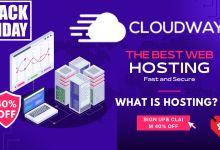 Deep Purple Modern Illustrated Web Hosting Facebook Cover