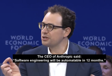 The CEO of Anthropic said: “Software engineering will be automatable in 12 months.”